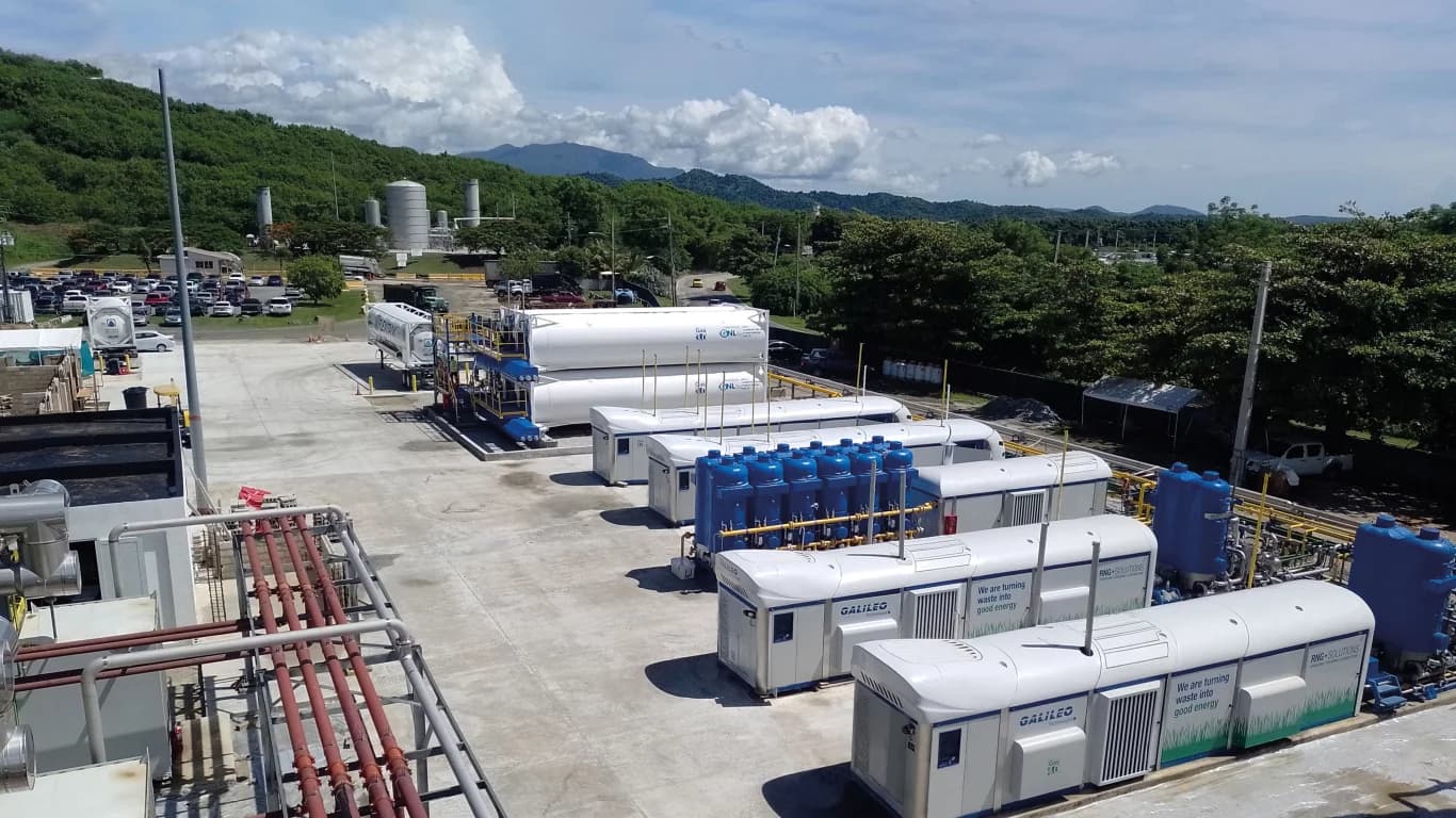 Biogas upgrading and polishing process flow chart
